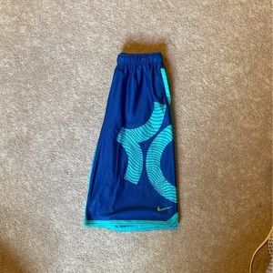 Boys Nike KD Blue Basketball Shorts